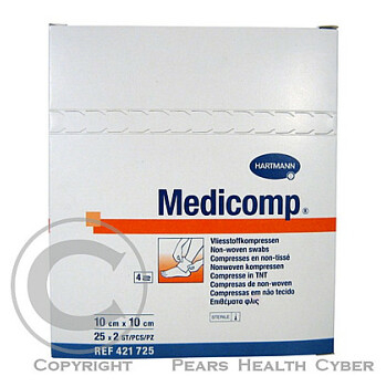 Kompres Medicomp ster.10x10cm/25x2ks 4217252