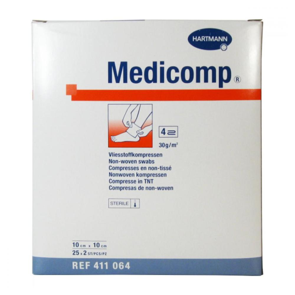 E-shop Kompres Medicomp sterilní 10x10cm/25x2ks