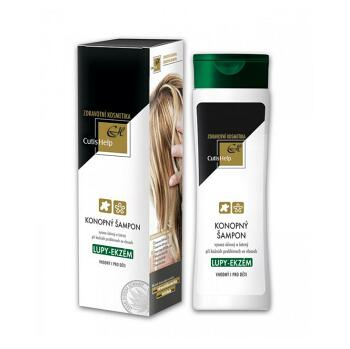 CutisHelp Konopný šampon proti lupům ve vlasech 200 ml