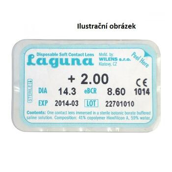 Kontaktní čočky měkké Laguna +3,00D/8,60 mm 1 ks zkušební
