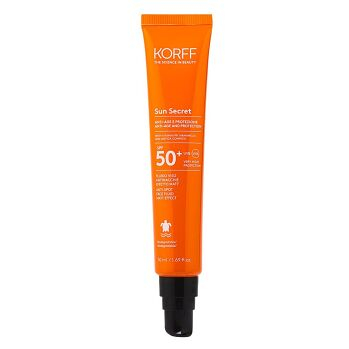 KORFF Sun Secret Fluid na problematickou pleť s matujícím efektem SPF 50+ 50 ml (Opalovací krémy) - Voděodolné