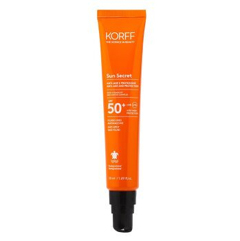 KORFF Sun Secret Pleťový fluid na problematickou pleť  SPF 50+ 50 ml (Opalovací krémy) - Voděodolné