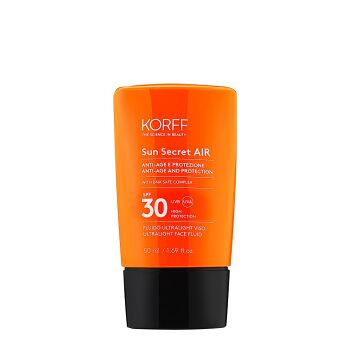 KORFF Sun Secret Ultralehký pleťový fluid  SPF30 50 ml (Opalovací krémy) - Voděodolné