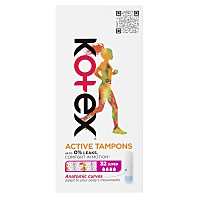 KOTEX Active super tampony 32 ks