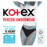 KOTEX Menstruační kalhotky vel. S 1 kus