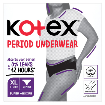 KOTEX Menstruační kalhotky vel. XL 1 kus (Menstruační kalhotky)