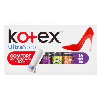 Kotex tampony Ultra Sorb Mini 16 ks