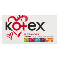 KOTEX Ultra Sorb Tampony Normal 16 kusů