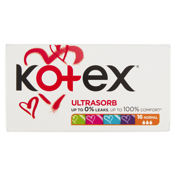 KOTEX Ultra Sorb Tampony Normal 16 kusů (Tampóny) - Normal