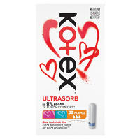 KOTEX Ultra Sorb Tampony Normal 32 kusů