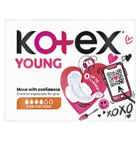 KOTEX YOUNG Day vložky 9 ks