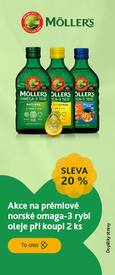 MÖLLER´S sleva 20 % na 2 ks