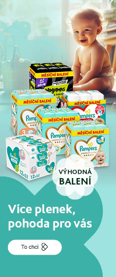 Pampers měsíční balení