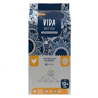 KRAFTIA Vida Nativa Puppy M/L Chicken granule pro štěňata, Hmotnost balení: 12 kg