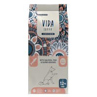 KRAFTIA Vida Super Adult M/L Salmon&Fish granule pro psy, Hmotnost balení: 12 kg