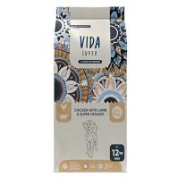 KRAFTIA Vida Super Puppy M/L Chicken&Lamb granule pro štěňata, Hmotnost balení: 12 kg