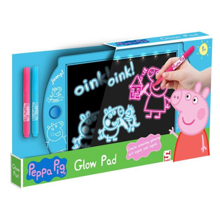 PEPPA PIG Kreslící tabulka svítící prasátko Peppa