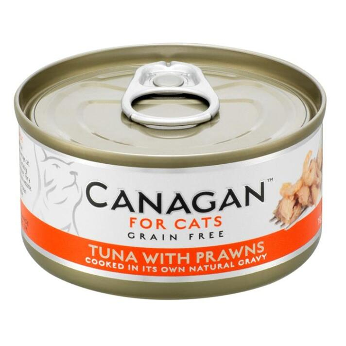 Levně CANAGAN Tuna with prawns konzerva pro kočky 75 g