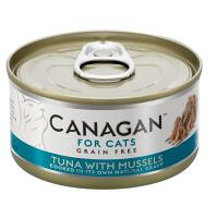 CANAGAN Tuna with mussels konzerva pro kočky 75 g