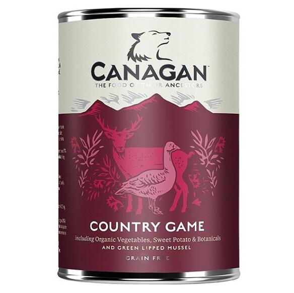 E-shop CANAGAN Country game konzerva pro psy 400 g