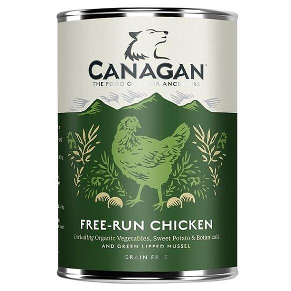 CANAGAN Free-run chicken konzerva pro psy 400 g