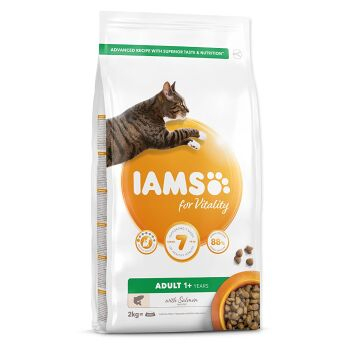 IAMS Cat Adult Salmon granule pro kočky 2 kg