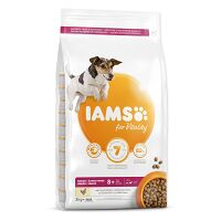 IAMS Dog Senior Small & Medium Chicken granule pro psy 1 kus, Hmotnost balení (g): 3 kg