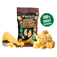 MIXIT Křupavý sýr do kapsy irský cheddar a černý pepř 20 g