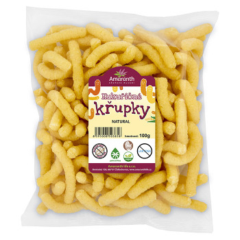 AMARANTH Křupky long kukuřičné 100 g (Bezlepkové křupky a cereálie)