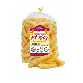 AMARANTH Křupky long kukuřičné slané 100 g (Bezlepkové křupky a cereálie) - Slané