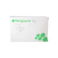 Krytí Melgisorb Ag 5x5cm absorpční alginát.sterilní 10ks