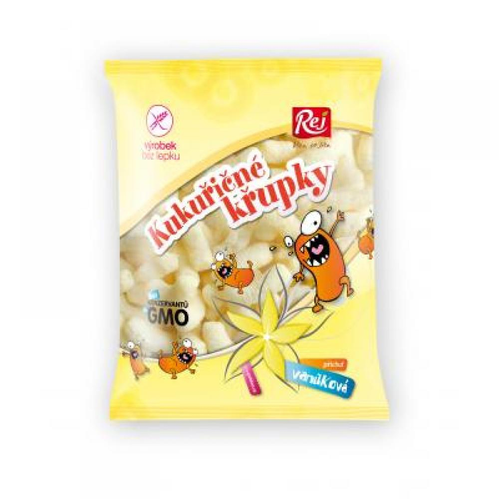 Rej Kukuřičné křupky vanilkové 90g