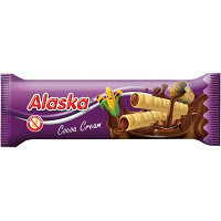 ALASKA Kukuřičné trubičky bez lepku kakaové 18 g