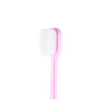 KUMPAN Zubní kartáček s mikrovláknem růžový