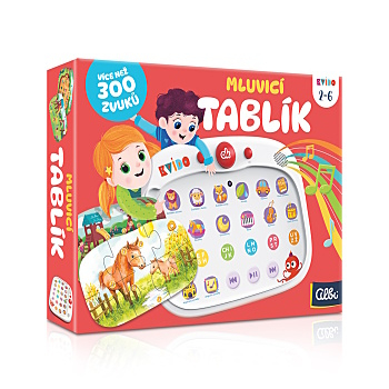 ALBI Kvído mluvicí tablík (Kouzelné čtení, knížky a leporela) - Elektronické, Se zvukem