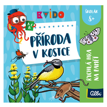 ALBI Kvído Příroda v kostce (Společenské hry) - Stolní, Karetní
