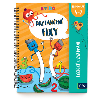 ALBI Kvído Roztančené fixy logické uvažování 4-7+ (Společenské hry)