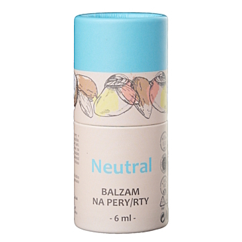 KVITOK Balzám na rty Neutral 6 ml (Přírodní péče o rty) - Přírodní