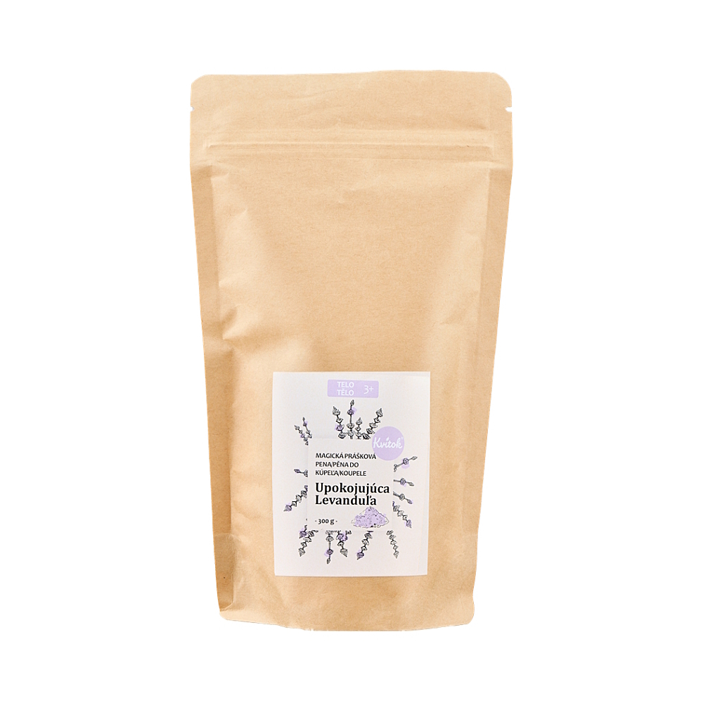 KVITOK Magická pěna do koupele uklidňující levandule 300 g
