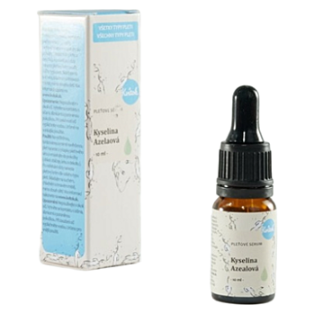 KVITOK Pleťové sérum kyselina azealová 10 ml (Přírodní pleťová séra a fluidy) - Ošetřující, Regenerační, Zklidňující, Přírodní, Hypoalergenní