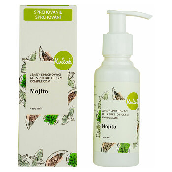 KVITOK Sprchový gel s prebiotickým komplexem Mojito 100 ml