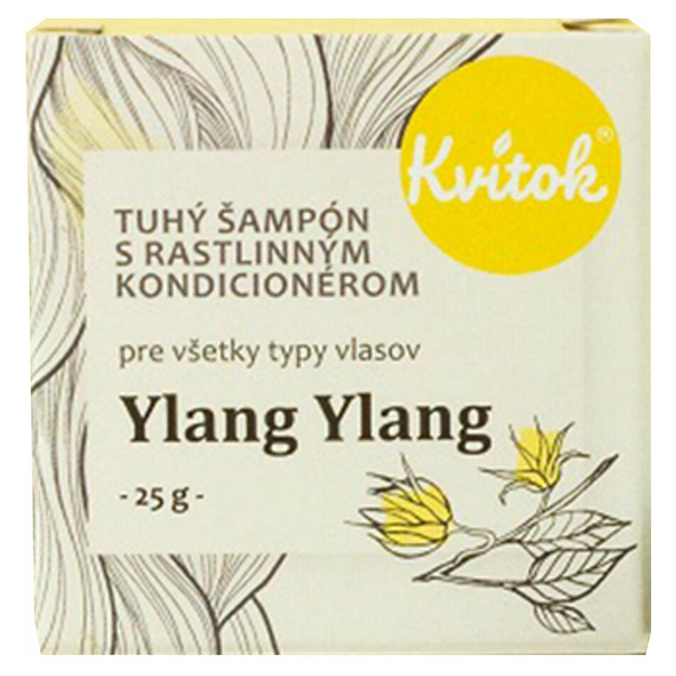 Levně KVITOK Tuhý šampón Ylang Ylang XL 50 g