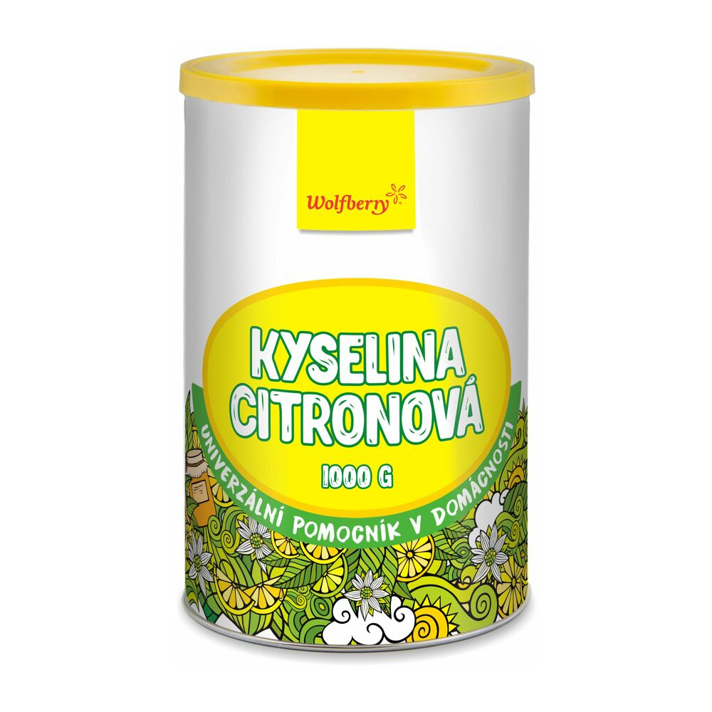 E-shop WOLFBERRY Kyselina citronová 1000 g