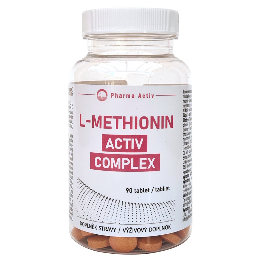 Levně PHARMA ACTIV L-methionin activ complex 90 tablet