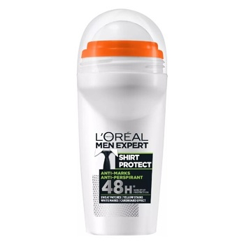 L'ORÉAL Men Expert Antiperspirant Roll-on Shirt Protect 50 ml (Roll-on deodoranty)