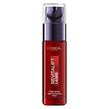 L'ORÉAL Pleťový fluid proti stárnutí Revitalift Laser X3 30 ml (Pleťová séra a emulze) - Zpevňující