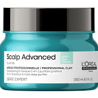 L´ORÉAL Professionnel Série Expert Scalp Advanced  Šampon a maska 2 v 1 pro mastnou pokožku hlavy 250 ml