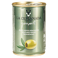 LA EXPLANADA Gourmet zelené olivy bez pecky 280 g