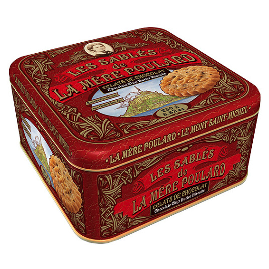 Levně LA MÉRE POULARD Coffret chocolate chip butter sušenky 250 g