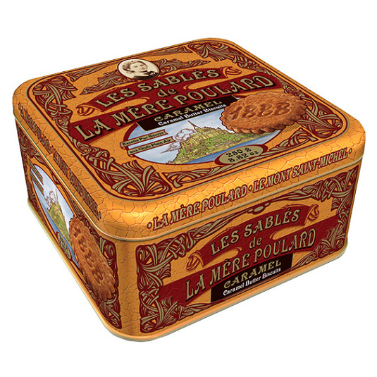Levně LA MÉRE POULARD Collector sablés máslovo-karamelové sušenky 250 g